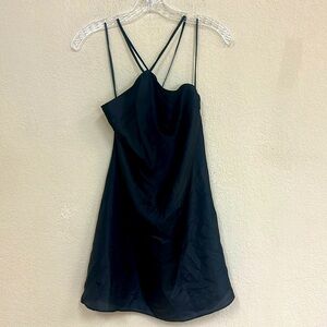 Elliatt NWT Spaghetti strap black mini dress size S